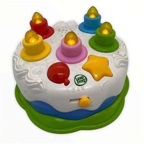 Leapfrog Counting Candles Birthday Cake Electronic Interactive