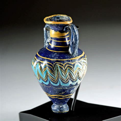 Greek Core Formed Glass Amphoriskos Artemis Gallery Touch Of Modern
