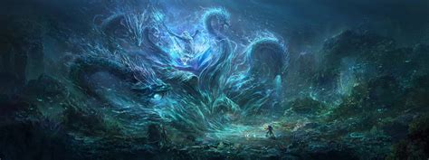 Hydra Wallpapers Hydra Monster Sea Wallpaper Wallpapers Monsters Hd Background Water Ocean