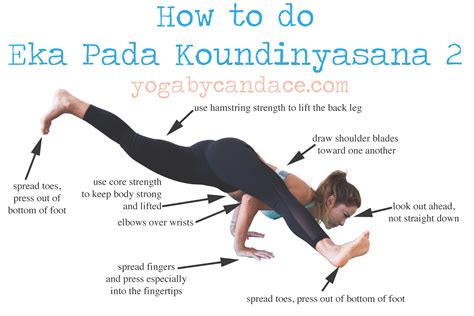 How To Do Eka Pada Koundinyasana 2 — Yogabycandace