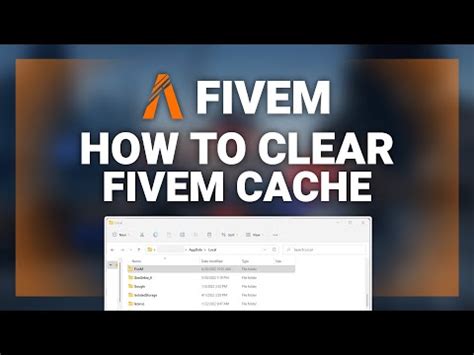 Fivem How To Clear Delete Fivem Cache Complete Tutorial