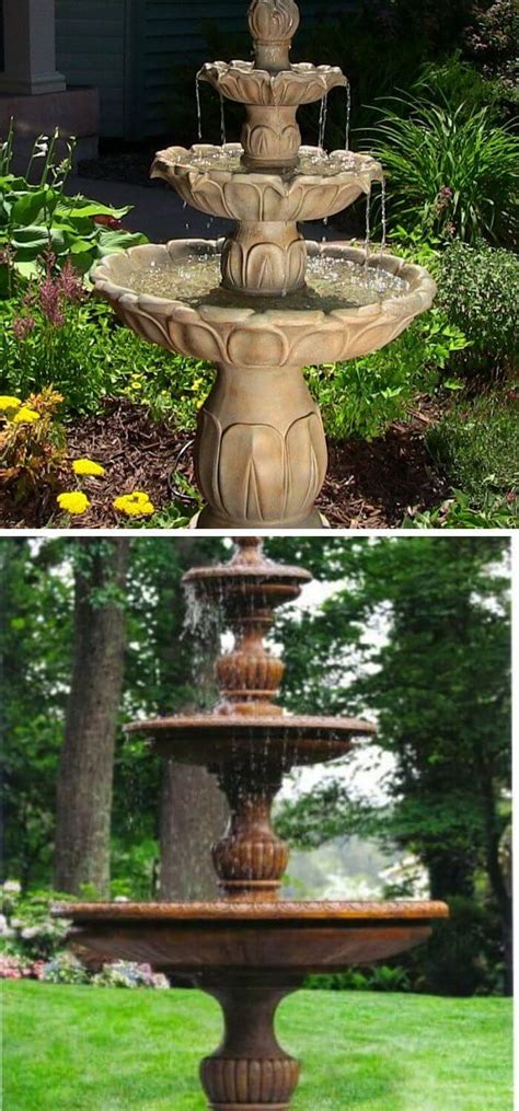 5 easy to install landscape & garden edgings for diy. 15+ Stunning DIY Garden Fountain Landscaping Ideas and ...
