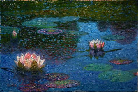 Monet Paintings Lily Pads Mural Wall