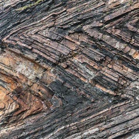 Chevron Folds Millook Haven Cornwall Bude Photography Projects