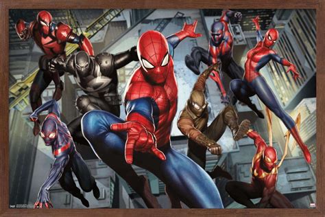 Marvel Comics Spider Man Ultimate Characters Poster