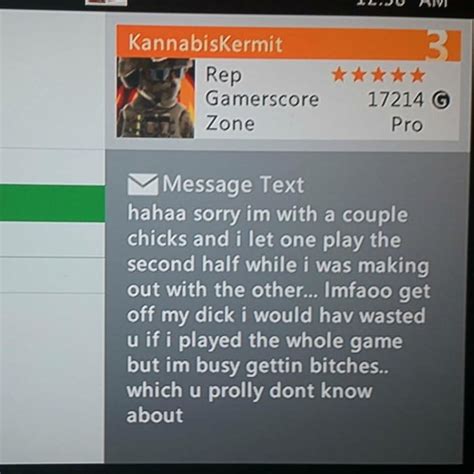 The Greatest Xbox Live Message Ever 9gag