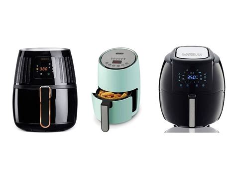 Three Different Types Of Air Fryers Are Shown In This Image One Is