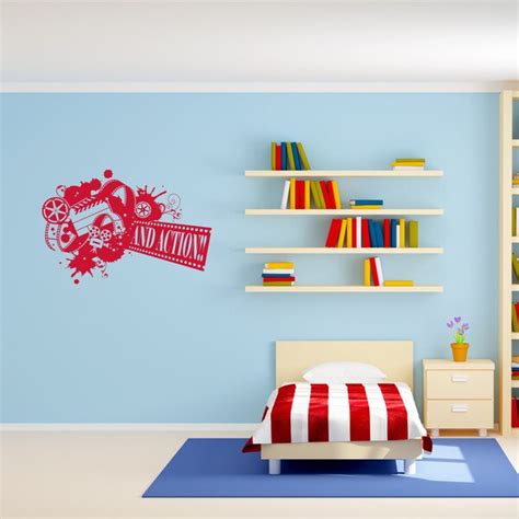 And Action Wall Decal Sticker Mural Vinyl Art Home Decor