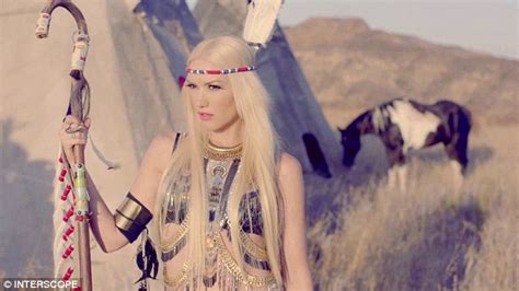 Gwen Stefani Dresses As A Native American Cavorts With A Wolf And Ends Up Handcuffed In No