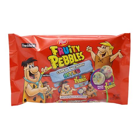 Fruity Pebbles Snack Size Packs 10 Ounce Bag Candy Warehouse