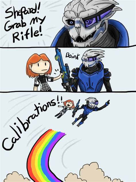 Adventures With Garrus By Hazeloop Calibrations Nerd Memes Mass