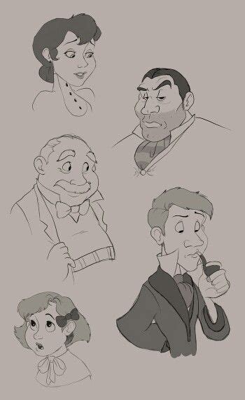The Great Mouse Detective As Humans The Great Mouse Detective Disney