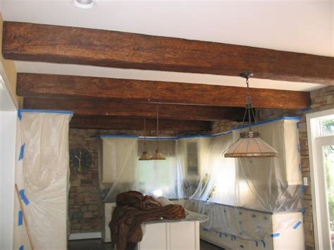 For a pitched ceiling, allow an extra 6 inches of foam per beam. Foam Beams - Finish Carpentry - Contractor Talk