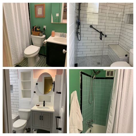 Bathroom Before After Remodels Ironing Center Master Bathroom