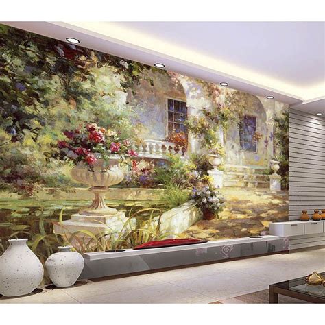 Hd Mediterranean 3d Customized Photo Wallpaper Wall Mural Home Decor