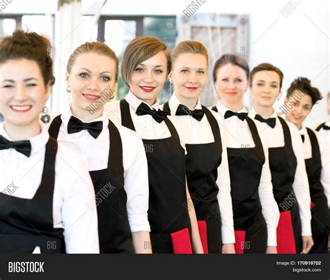 Group Waiters Image And Photo Free Trial Bigstock