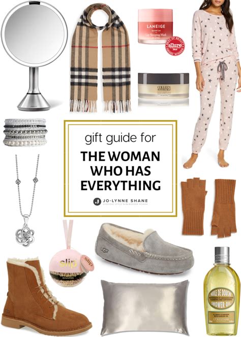 But you want to find a great gift. Holiday Gift Ideas for the Woman Who Has Everything