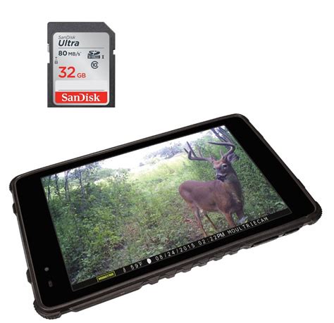Moultrie Hunting Tablet Viewer 32gb Sd Card