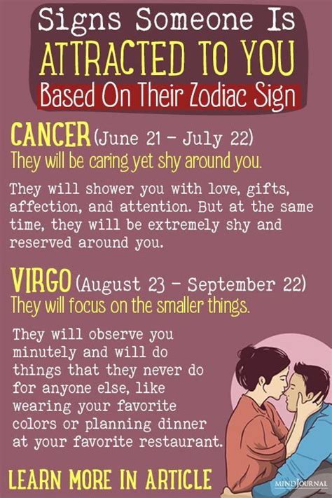 Signs Someone Is Attracted To You Based On Their Zodiac Sign