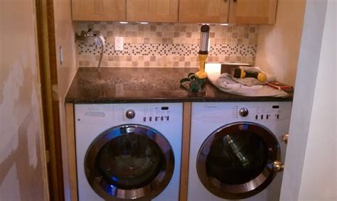 No matter how you decide to hide your washer and dryer, there are other things you can do to disguise your dirty laundry also. how to hide hoses and wires washer dryer | Under counter ...