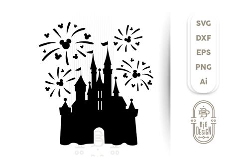 46+ Free Disney Castle Svg Files Pics Free SVG files | Silhouette and
