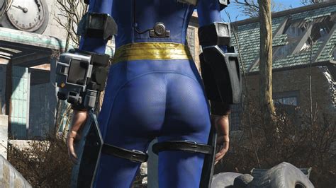 Vault Booty Enhanced Female And Male Vault Suit At Fallout 4 Nexus