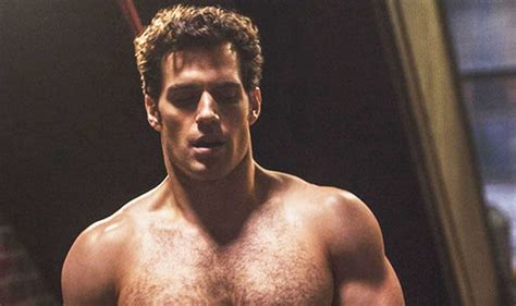 Henry Cavill Naked Topless Picture For Superman Fitness Regime Films