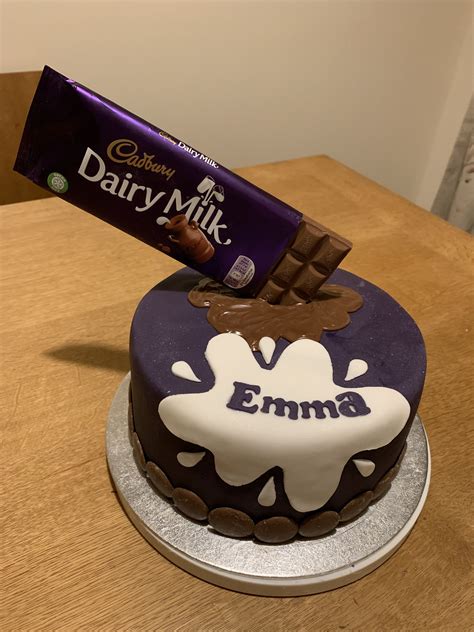 Ems Dairy Milk Cake Simple Birthday Cake Milk Cake Cake