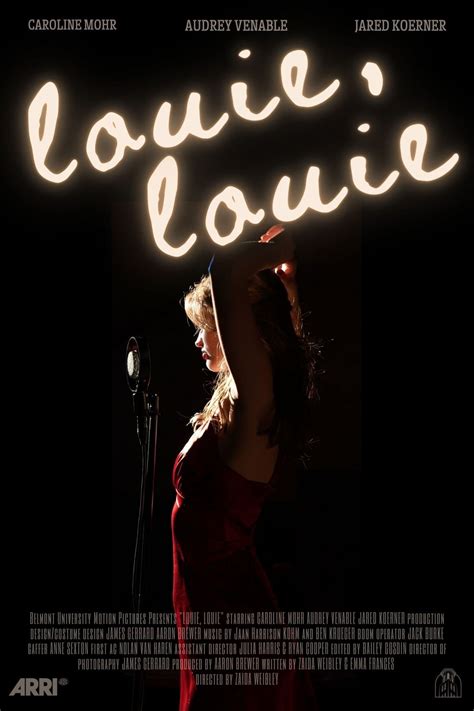 Louie Louie Posters — The Movie Database Tmdb