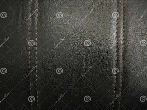 Black Leather Textured Fabric Stock Photo Image Of Canvas Beach
