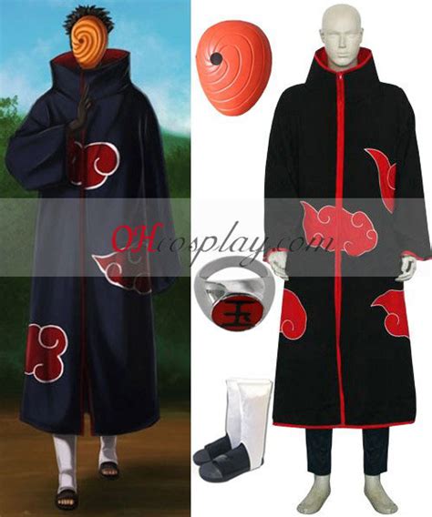 Naruto Akatsuki Tobi Madara Uchiha Deluxe Costume Carnaval Cosplay