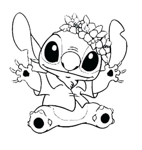 54 Coloriages Stitch Gratuits à Imprimer