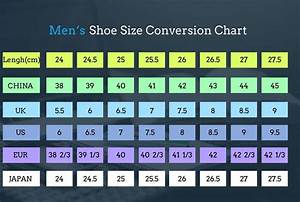 Men S Shoe Size Chart And Conversion 101 Activity