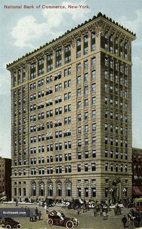 1897 National Bank Of Commerce New York Archiseek Irish Architecture
