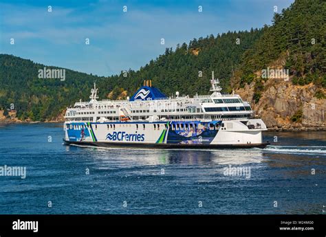 Canada British Columbia Bc Ferries Mv Coastal Renaissance Operates