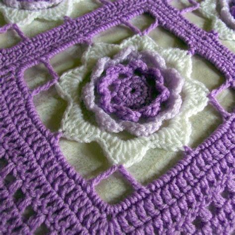Irish Rose Afghan Crochet Pattern Woolnhook By Leonie Morgan