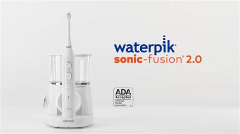 Waterpik Sonic Fusion 20 Flossing Toothbrush Electric Toothbrush