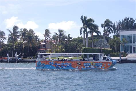 Join In Miami South Beach Duck Tour Sightseeing Cruise Klook