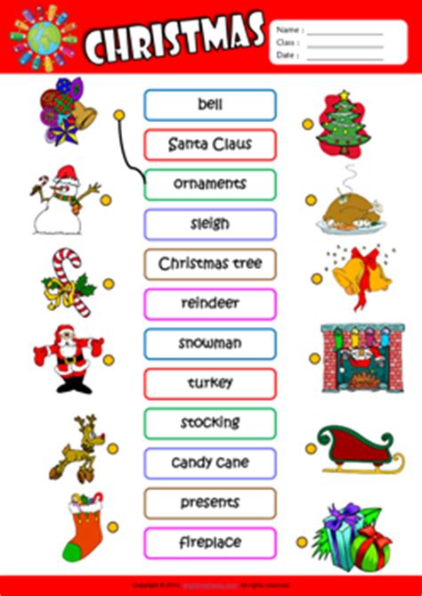 Find out more by taking a tour or downloading our free esl worksheets. Christmas ESL Printable Worksheets For Kids 1