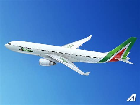 Alitalia Introduces Its New Brand New Aircraft Livery And New Visual