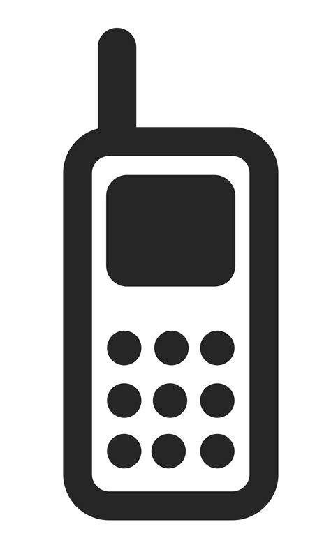 Cell Phone Clip Art Free Clipart Best