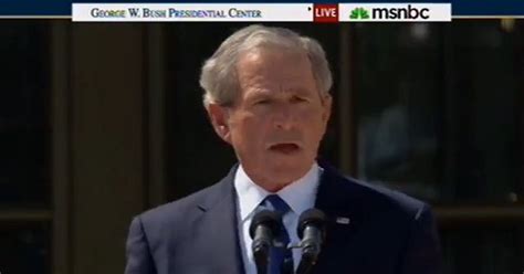 George W Bush Defends His Presidency Huffpost Videos