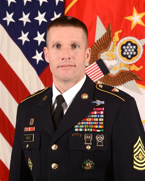 Sergeant Major Of The Army Daniel A Dailey Us