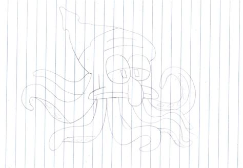 Squidward As Real Life Octopus By Ultra Shounen Kai Z On Deviantart