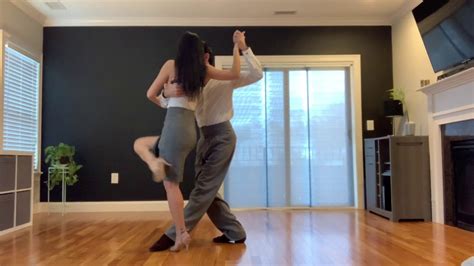 Argentine Tango Vocabulary Gancho Variations 2 From Mirror Position Molinetes Turbo And