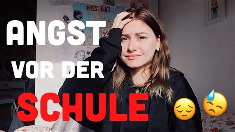 Trotz an sich guter vorbereitung. Angst vor der Schule..! / MissNici - YouTube