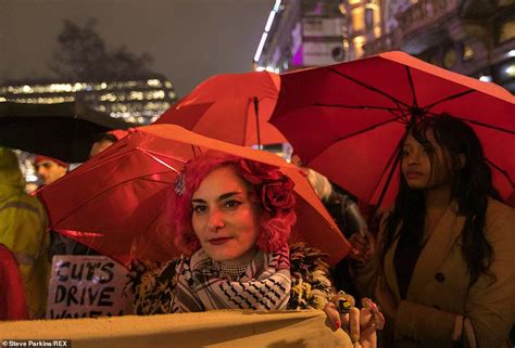 Women Take To London S Street To Protest About Sex Worker Laws Daily Mail Online