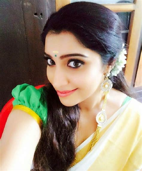 A dravidian language spoken in the states of kerala and lakshadweep, india. Malayalam Actress Vaigha Selfie Photos in Saree | Actress ...