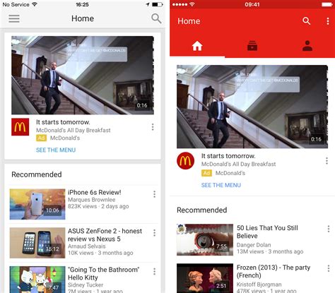 Youtube App Gets A Major Redesign