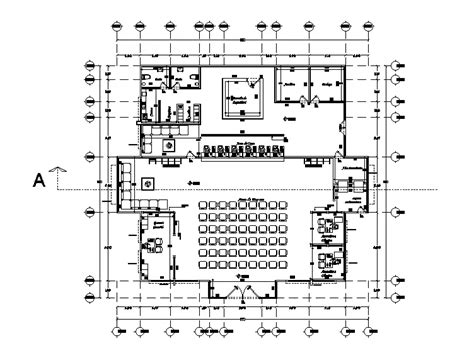 Corporate Office Floor Plan Describes In This Autocad File This File